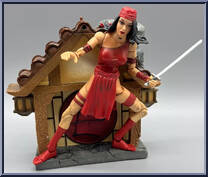 Elektra from Marvel Legends - Series  4 manufactured by Toy Biz [Loose]