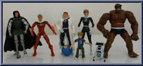 Fantastic Four (7 Figures) (Mr. Fantastic Lab Coat) from Marvel Legends - Box Sets manufactured by Toy Biz [Loose]