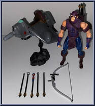 Hawkeye from Marvel Legends - Series  7 manufactured by Toy Biz [Loose]