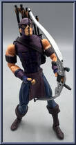 Hawkeye from Marvel Legends - Series  7 manufactured by Toy Biz [Loose]