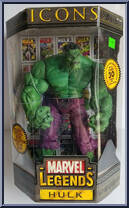 Hulk from Marvel Legends - Icons - Series 2 manufactured by Toy Biz [Front]