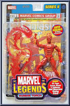 Human Torch from Marvel Legends - Series  2 manufactured by Toy Biz [Front]