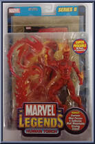 Human Torch from Marvel Legends - Series  2 manufactured by Toy Biz [Front]