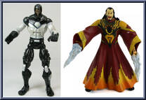 Iron Man (War Machine) vs Mandarin (Red) Action Figure