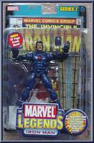 Iron Man (Stealth Armor) from Marvel Legends - Series  1 manufactured by Toy Biz [Front]