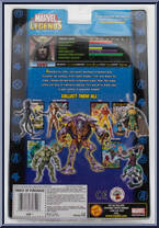 Loki from Marvel Legends - Series 13 - Onslaught Series manufactured by Toy Biz [Back]