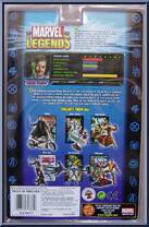 Nick Fury from Marvel Legends - Series  5 manufactured by Toy Biz [Back]
