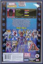 Nightcrawler from Marvel Legends - Series  9 - Galactus Series manufactured by Toy Biz [Back]
