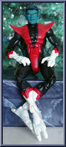 Nightcrawler from Marvel Legends - Series  9 - Galactus Series manufactured by Toy Biz [Loose]