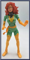 Phoenix (Green Uniform) from Marvel Legends - Series  6 manufactured by Toy Biz [Loose]
