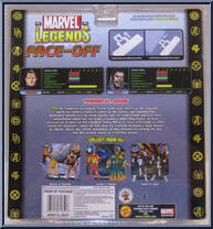 Punisher vs Jigsaw (White Suit) from Marvel Legends - Face Off Sets - Series 2 manufactured by Toy Biz [Back]