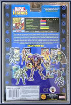 Pyro from Marvel Legends - Series 13 - Onslaught Series manufactured by Toy Biz [Back]