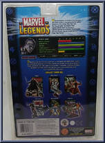 Silver Surfer from Marvel Legends - Series  5 manufactured by Toy Biz [Back]