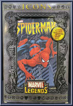Spider-Man from Marvel Legends - Icons - Series 3 manufactured by Toy Biz [Back]