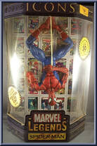 Spider-Man from Marvel Legends - Icons - Series 3 manufactured by Toy Biz [Front]