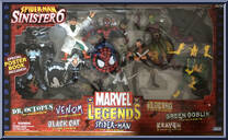 Spider-Man vs The Sinister 6 from Marvel Legends - Box Sets manufactured by Toy Biz [Front]