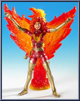 Dark Phoenix (Red Uniform) from Marvel Legends - Series  6 manufactured by Toy Biz [Loose]