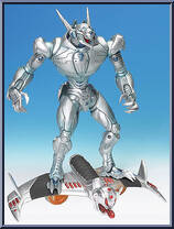 Ultron from Marvel Legends - Series 11 - Legendary Riders Series manufactured by Toy Biz [Loose]