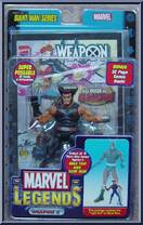 Weapon X (Age of Apocalypse) from Marvel Legends - Giant Man Series manufactured by Toy Biz [Front]