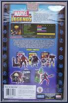 Wolverine (Yellow Costume) from Marvel Legends - Series  6 manufactured by Toy Biz [Back]