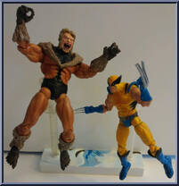 Wolverine vs Sabretooth (Open Mouth) Action Figure