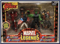 Young Avengers from Marvel Legends - Box Sets manufactured by Toy Biz [Front]