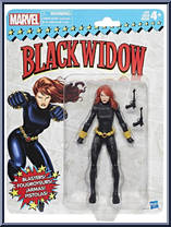Black Widow from Marvel Legends - Vintage - Super Heroes manufactured by Hasbro [Front]