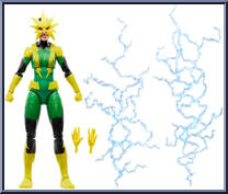 Electro (Francine Frye) from Marvel Legends - Vintage - Spider-Man manufactured by Hasbro [Loose]