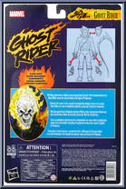 Ghost Rider from Marvel Legends - Vintage - Ghost Rider manufactured by Hasbro [Back]