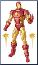 Iron Man from Marvel Legends - Vintage - Super Heroes manufactured by Hasbro [Loose]