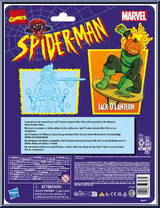Jack O' Lantern from Marvel Legends - Vintage - Spider-Man manufactured by Hasbro [Back]