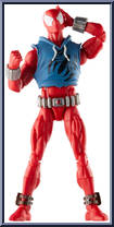 Scarlet Spider from Marvel Legends - Vintage - Spider-Man manufactured by Hasbro [Loose]