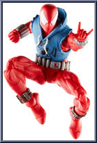 Scarlet Spider from Marvel Legends - Vintage - Spider-Man manufactured by Hasbro [Loose]