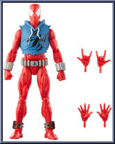 Scarlet Spider from Marvel Legends - Vintage - Spider-Man manufactured by Hasbro [Loose]