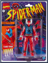 Scarlet Spider from Marvel Legends - Vintage - Spider-Man manufactured by Hasbro [Front]