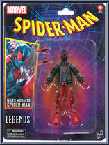 Spider-Man (Miles Morales) from Marvel Legends - Vintage - Spider-Man manufactured by Hasbro [Front]