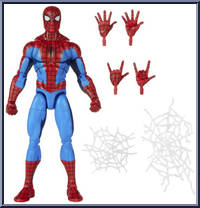 Spider-Man (Animated) from Marvel Legends - Vintage - Spider-Man manufactured by Hasbro [Loose]