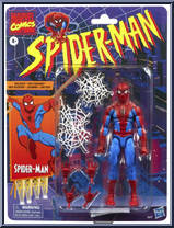 Spider-Man (Animated) from Marvel Legends - Vintage - Spider-Man manufactured by Hasbro [Front]
