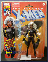 Storm (Black Outfit) from Marvel Legends - Vintage - X-Men manufactured by Hasbro [Front]