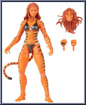 Tigra from Marvel Legends - Vintage - Super Heroes manufactured by Hasbro [Loose]