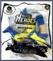 Wolverine (Toy) from Marvel - Marvel Heroes manufactured by McDonald's [Front]