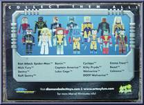 Ronin / Riot Attack Spider-Man from Marvel Minimates - Wave 12 - New Avengers manufactured by Diamond Select [Back]