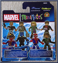 Peter Parker / Gwen Stacy from Marvel Minimates - Wave 56 - Amazing Spider-Man 2 Movie manufactured by Diamond Select [Back]