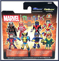 Wolverine / Thunderbird from Marvel Minimates - Wave 68 - Giant Size X-Men manufactured by Diamond Select [Back]