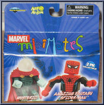 Mysterio / Spider-Man (Amazing Fantasy) from Marvel Minimates - Wave 19 manufactured by Diamond Select [Front]