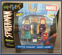 Peter Parker / Mary Jane from Marvel Minimates - Exclusives manufactured by Diamond Select [Front]
