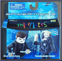 Peter Parker / Venom (Transformation) from Marvel Minimates - Wave 17 - Spider-Man 3 manufactured by Diamond Select [Front]