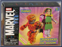 Thing / Dr. Doom (Unmasked) Action Figure