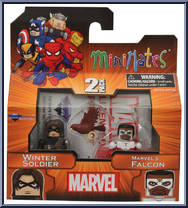 Winter Soldier / Marvel's Falcon from Marvel Minimates - Wave 54 manufactured by Diamond Select [Front]