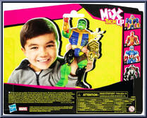 Hulk from Marvel - Mix Mashers - Avengers manufactured by Hasbro [Back]